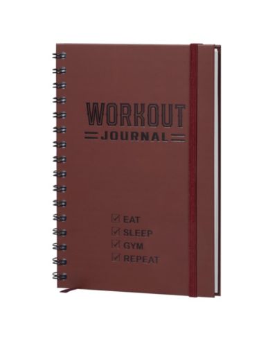 Журнал тренировок GNUADZ Fitness Journal Workout Planner Log Book