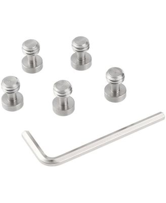 CAMVATE адаптер-винт с мужской резьбой 3/8"-16 и шестигранной головкой для канавчатой базовой пластины, 5 шт
