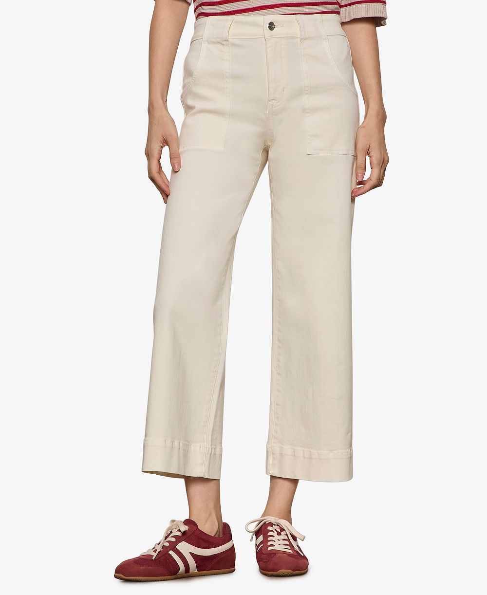 Sanctuary Petite Insider Cropped Straight-Leg Pants