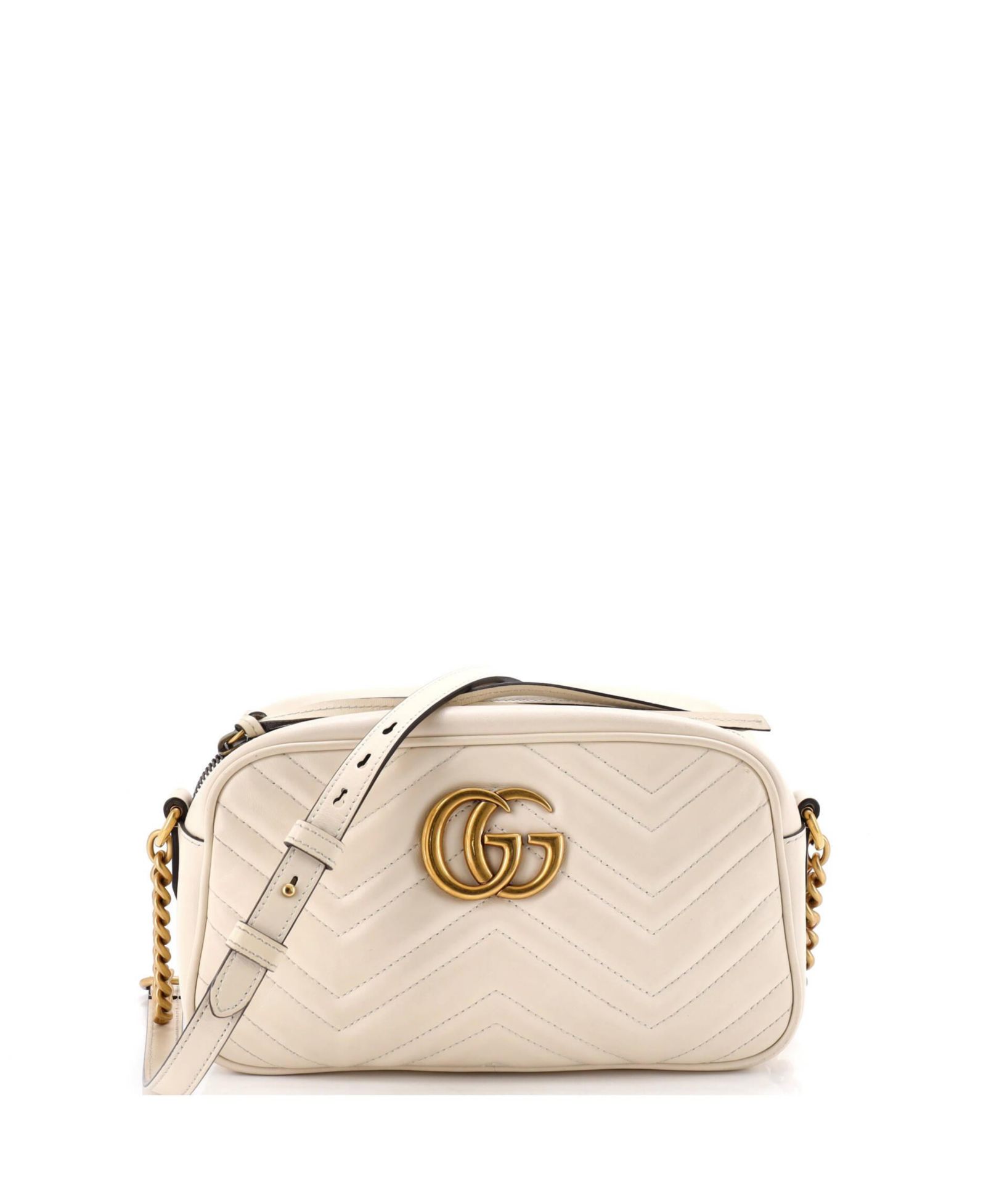 Gucci сумка через плечо Small GG Marmont Matelasse кожаная Pre-Owned