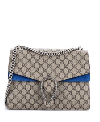Б/у сумка Gucci Medium Dionysus из лакированной ткани GG