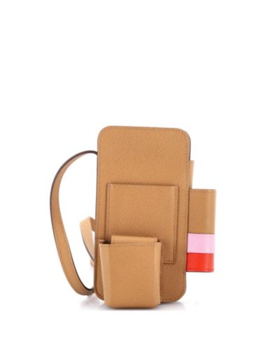 Сумка-кроссбоди Pre-Owned HERMÉS Hermesway Phone Case Epsom
