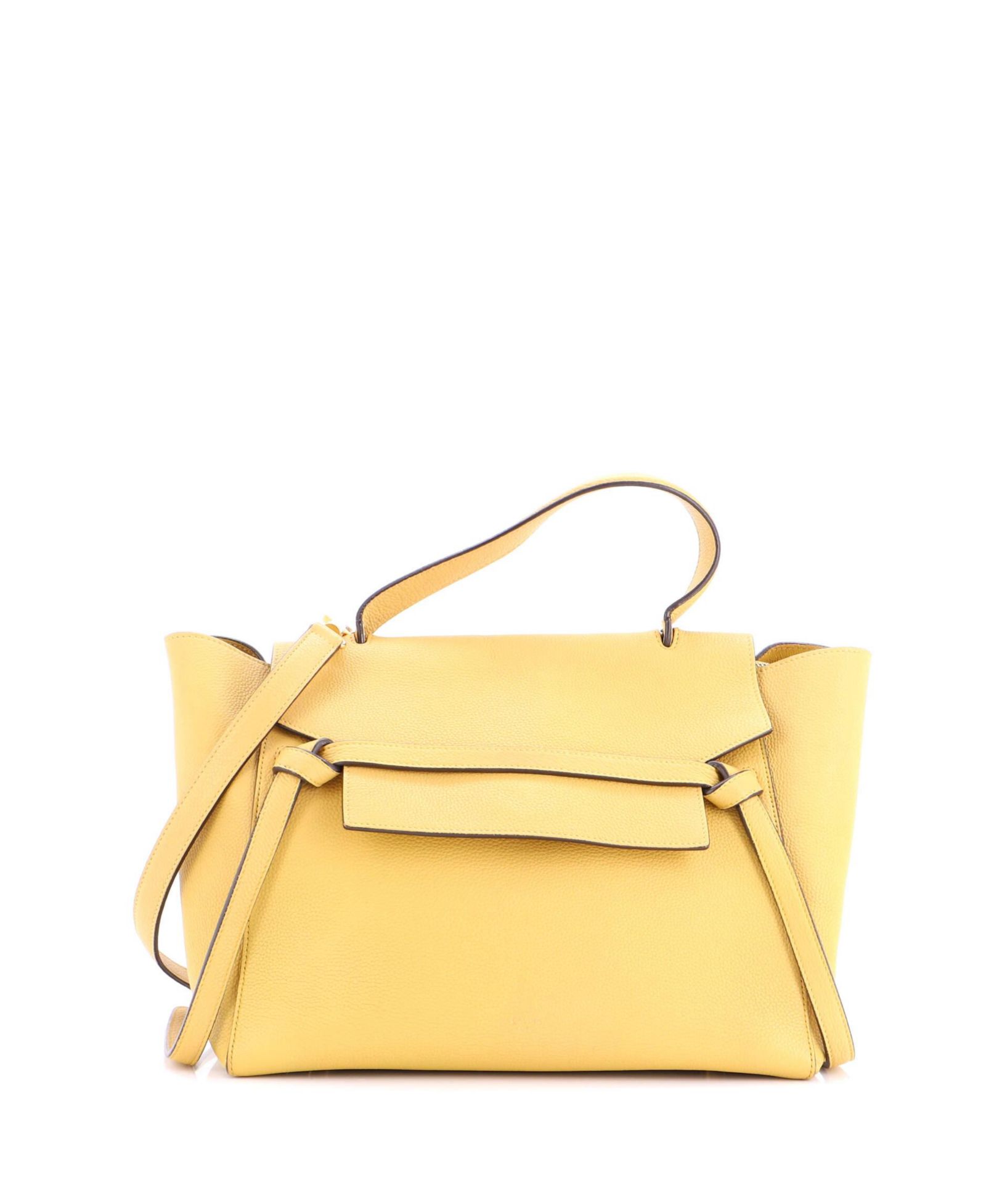 Мини-сумка через плечо Pre-Owned Celine из текстурированной кожи