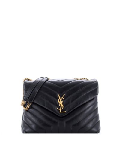 Сумка на плечо Saint Laurent Medium Loulou Matelasse Chevron Leather Pre-Owned