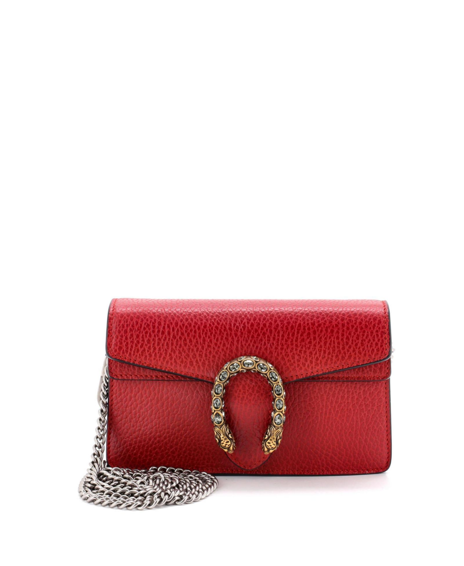 Сумка Gucci Super Mini Dionysus кожаная Pre-Owned