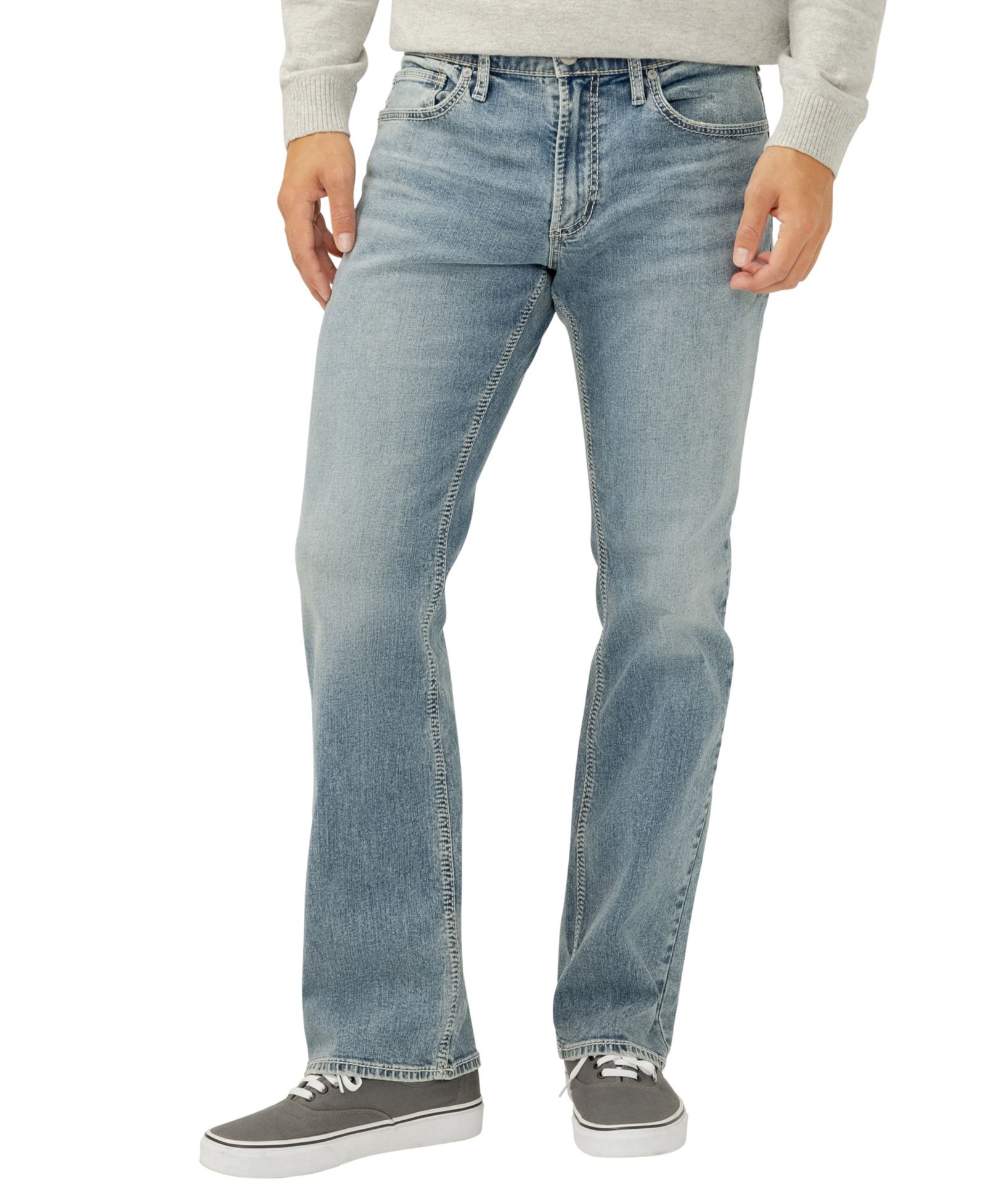 Silver Jeans Co. Men's Jace Slim-Fit Bootcut Jeans