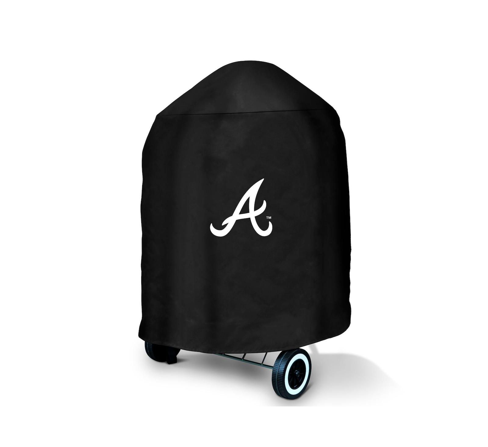 Чехол для гриля Logo Brands Atlanta Braves Kettle Grill Cover