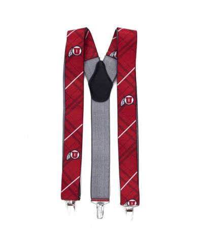 Eagles Wings Men's Red Utah Utes Suspenders