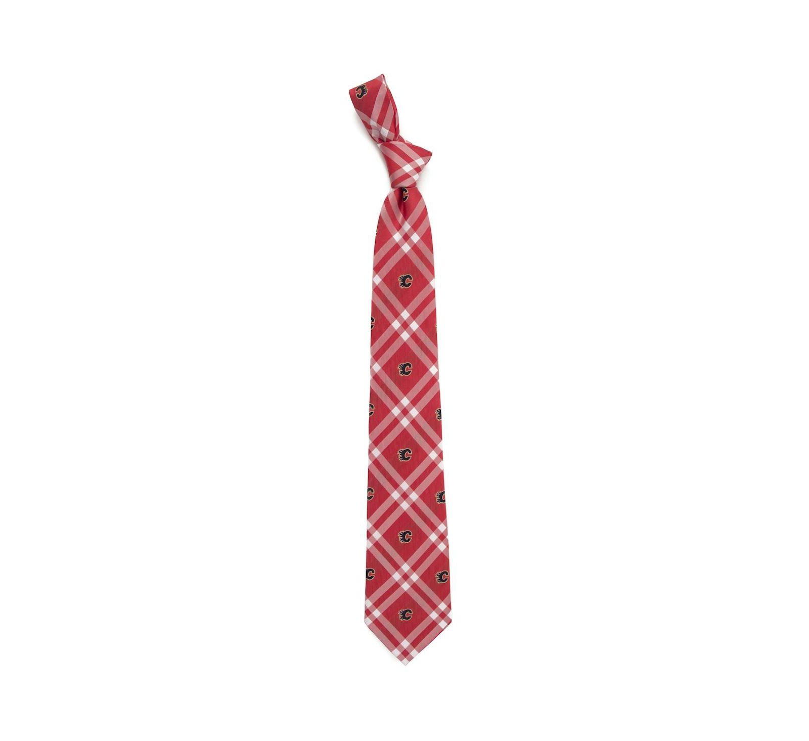 Eagles Wings Men's Red Calgary Flames Rhodes Tie