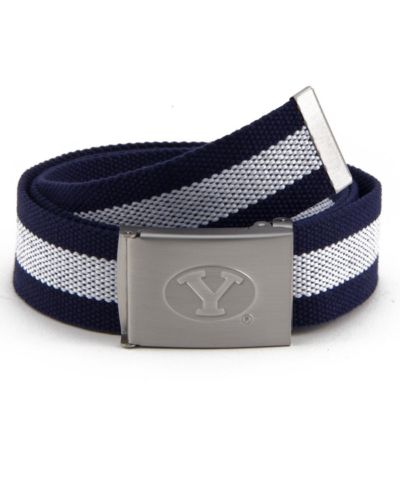 Eagles Wings Men's BYU Cougars Fabric Belt