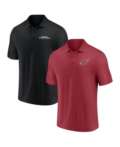 Fanatics Мужской набор из 2-х поло футболок Arizona Cardinals (Cardinal/Black)