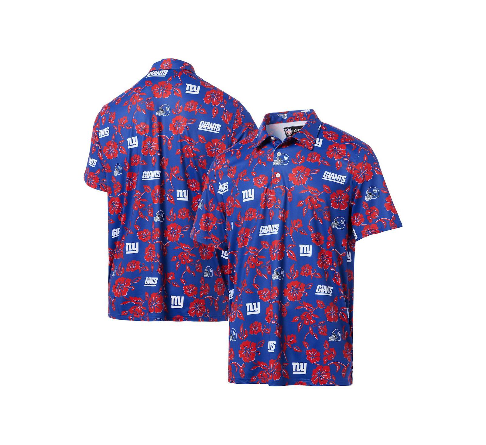 Reyn Spooner Men's Royal New York Giants Pua Performance Shirt