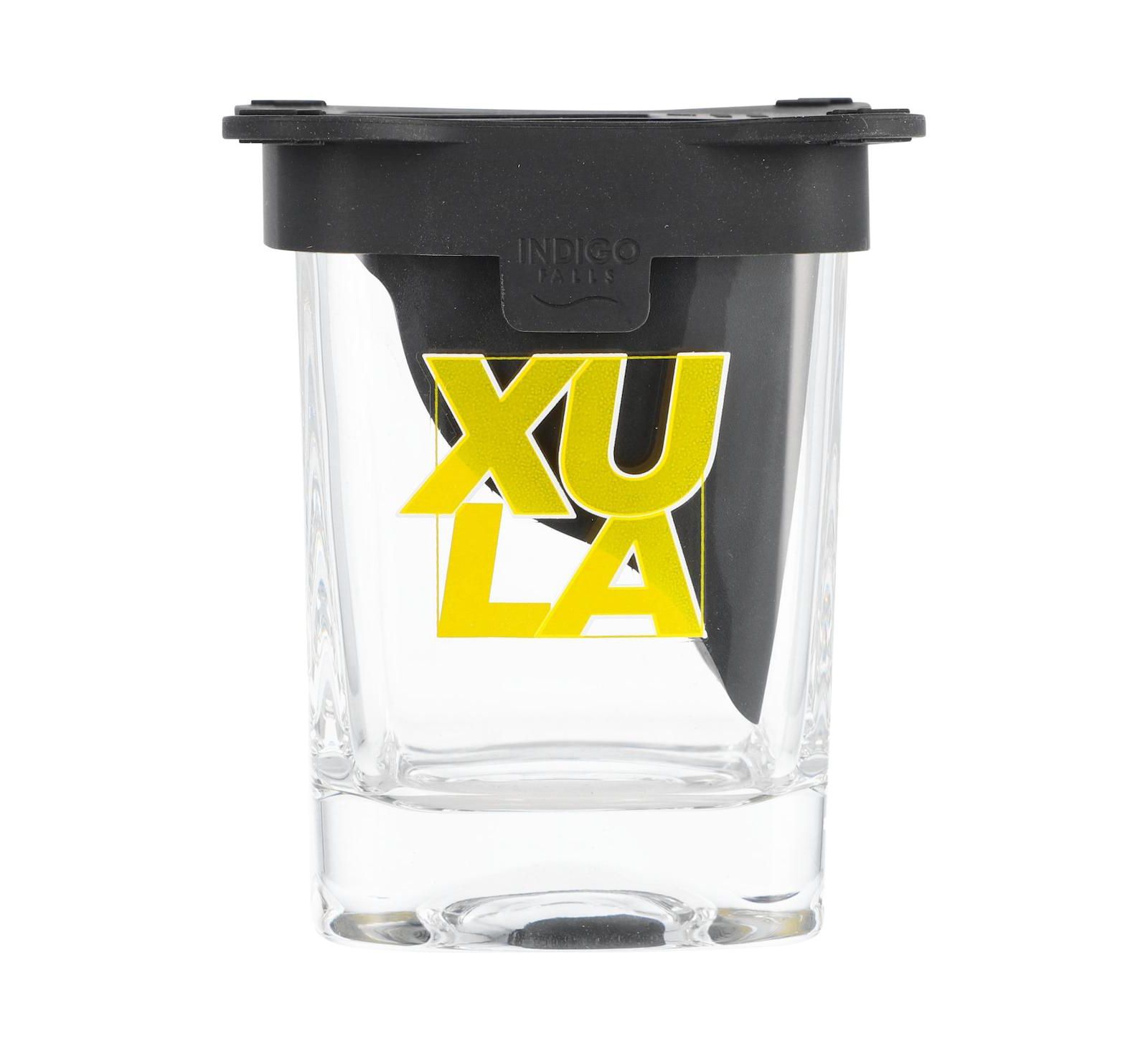 Стакан Indigo Falls Xavier University of Louisiana Gold Rush 10oz. Ice Wedge Glass
