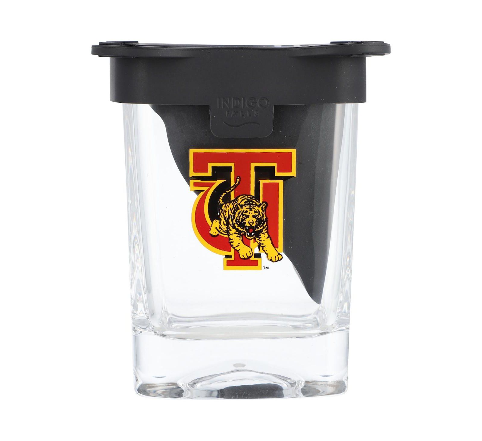 Стакан Indigo Falls Tuskegee Golden Tigers 10oz. Ice Wedge Glass