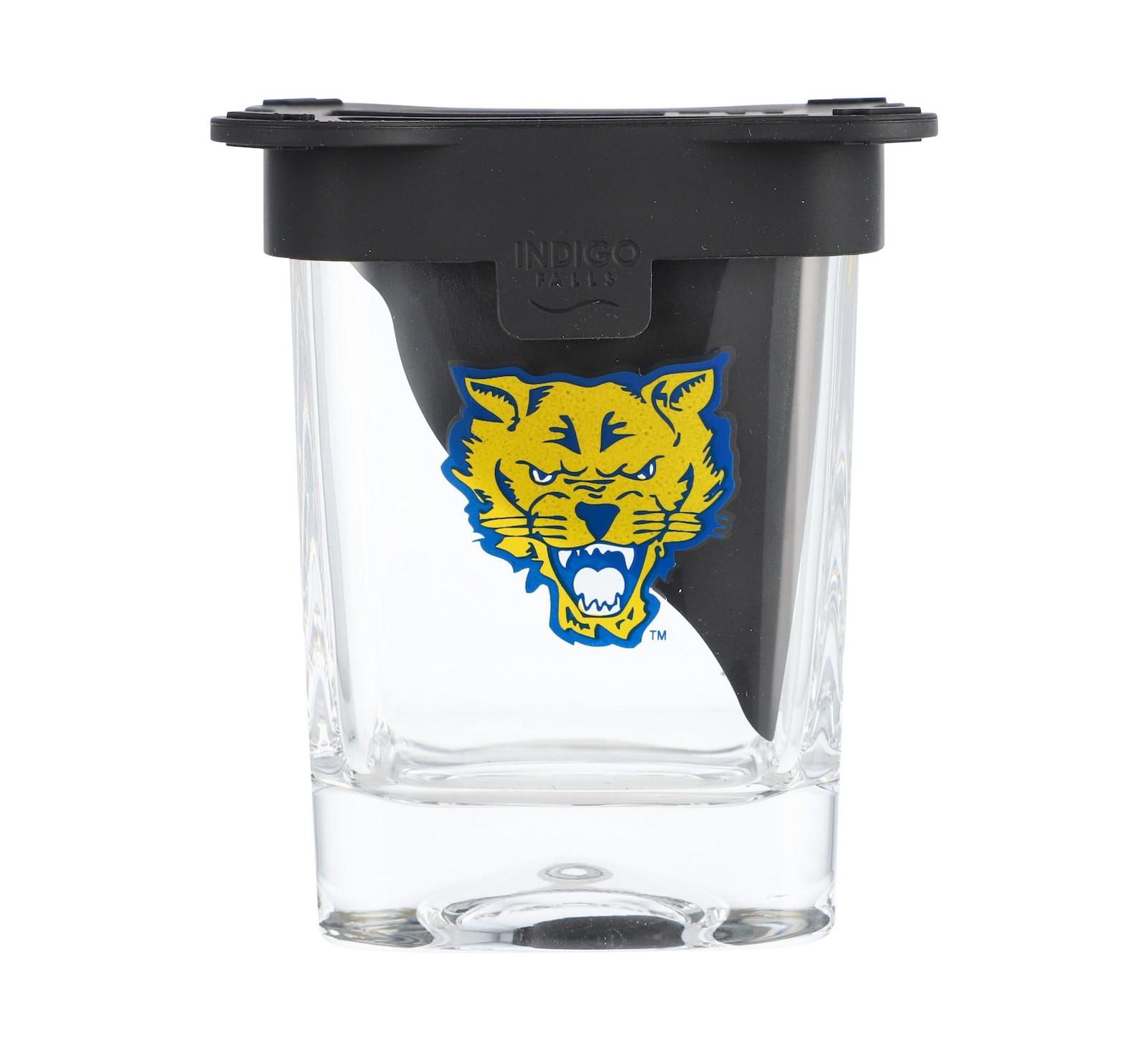 Indigo Falls Стакан для льда Ice Wedge Fort Valley State Wildcats, 10oz.
