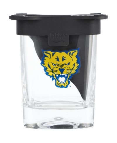 Indigo Falls Fort Valley State Wildcats 10oz. Ice Wedge Glass