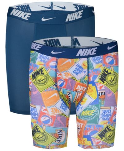 Nike Boys' 8-20 Long Boxer Briefs, 2-Pack