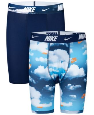 Nike Boys' 8-20 Printed Boxer Brief, 2-Pack