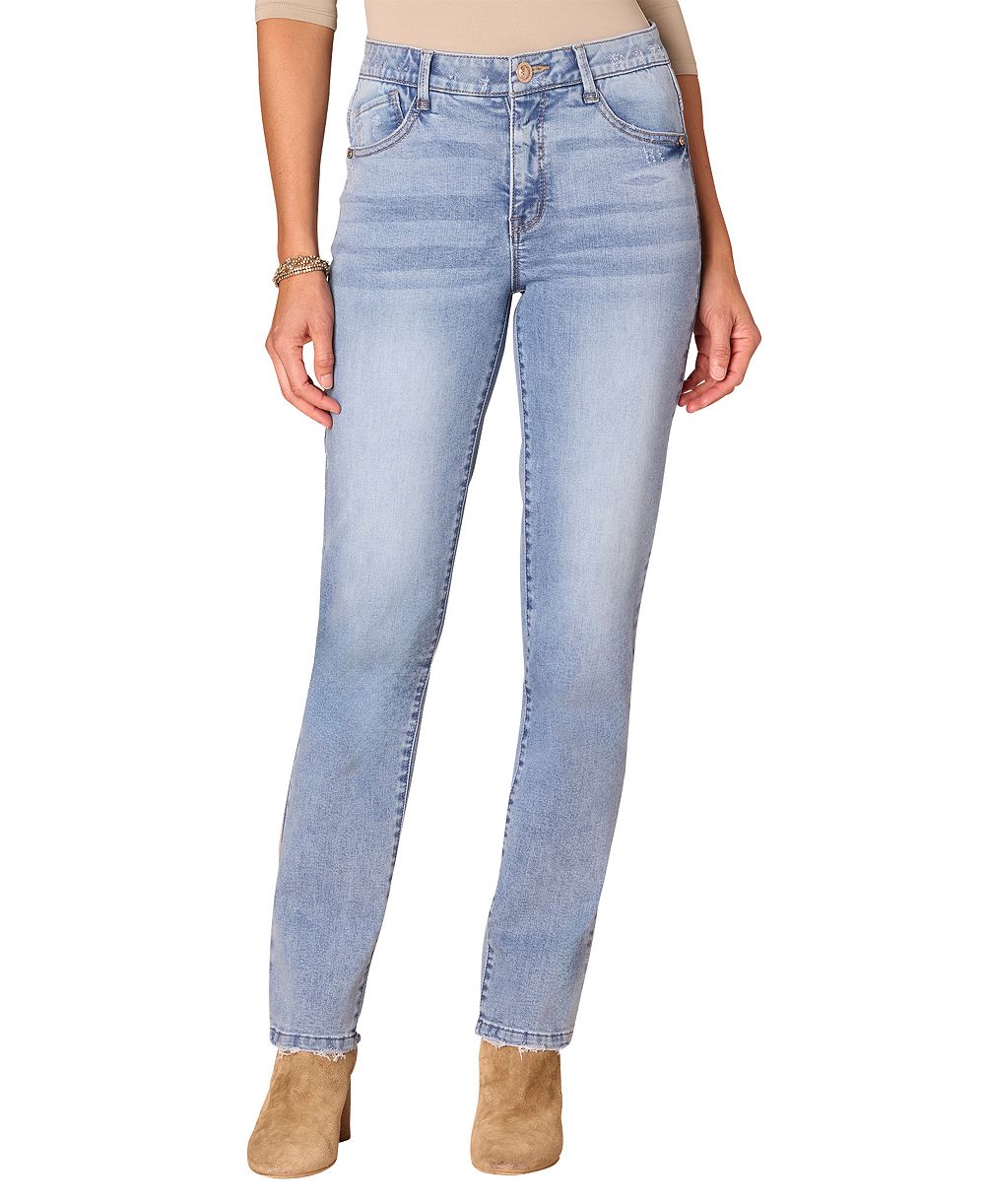Джинсы Democracy Petite High-Rise Straight-Leg