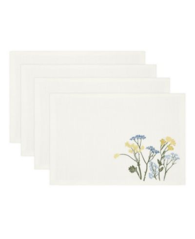 Декоративные салфетки Lenox Wildflowers Border Set of 4