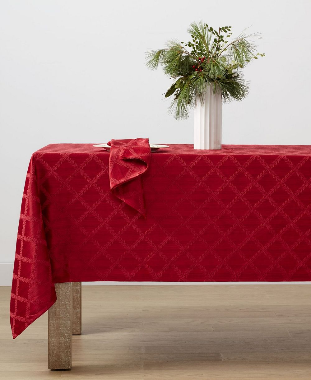 Скатерть Lenox Laurel Leaf, 70" x 86"