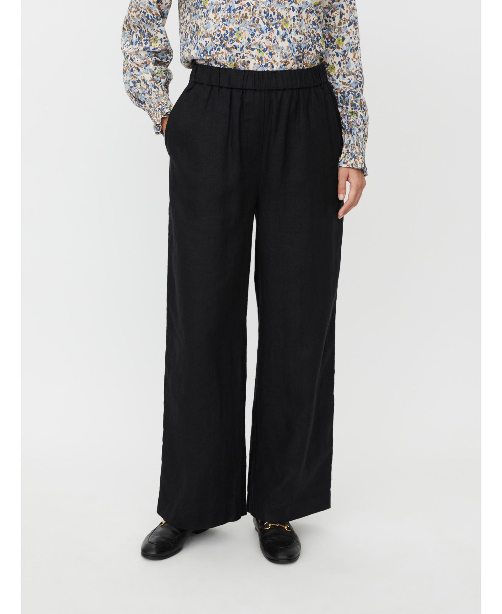 Masai Copenhagen Women's MaParino Linen Wide Leg Pants
