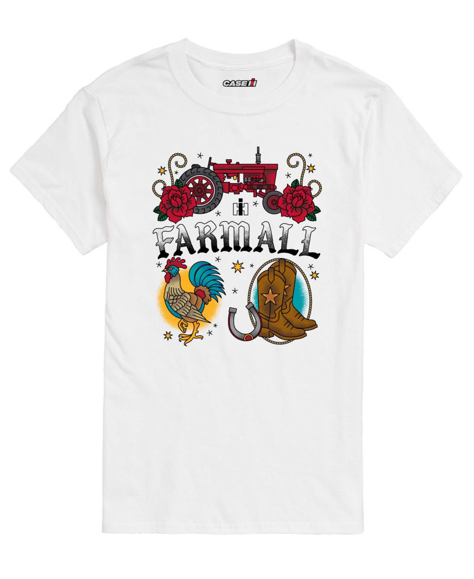 AIRWAVES Men's Farmall Flash Short-Sleeve Graphic T-Shirt