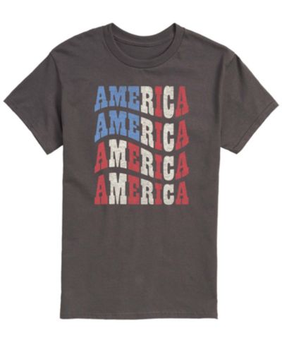 Мужская футболка AIRWAVES America Wavy Short-Sleeve Graphic T-Shirt