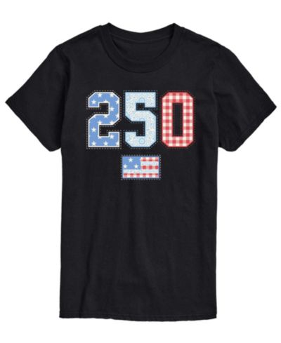 AIRWAVES Men's 250 Americana Quilt Short-Sleeve Graphic T-Shirt