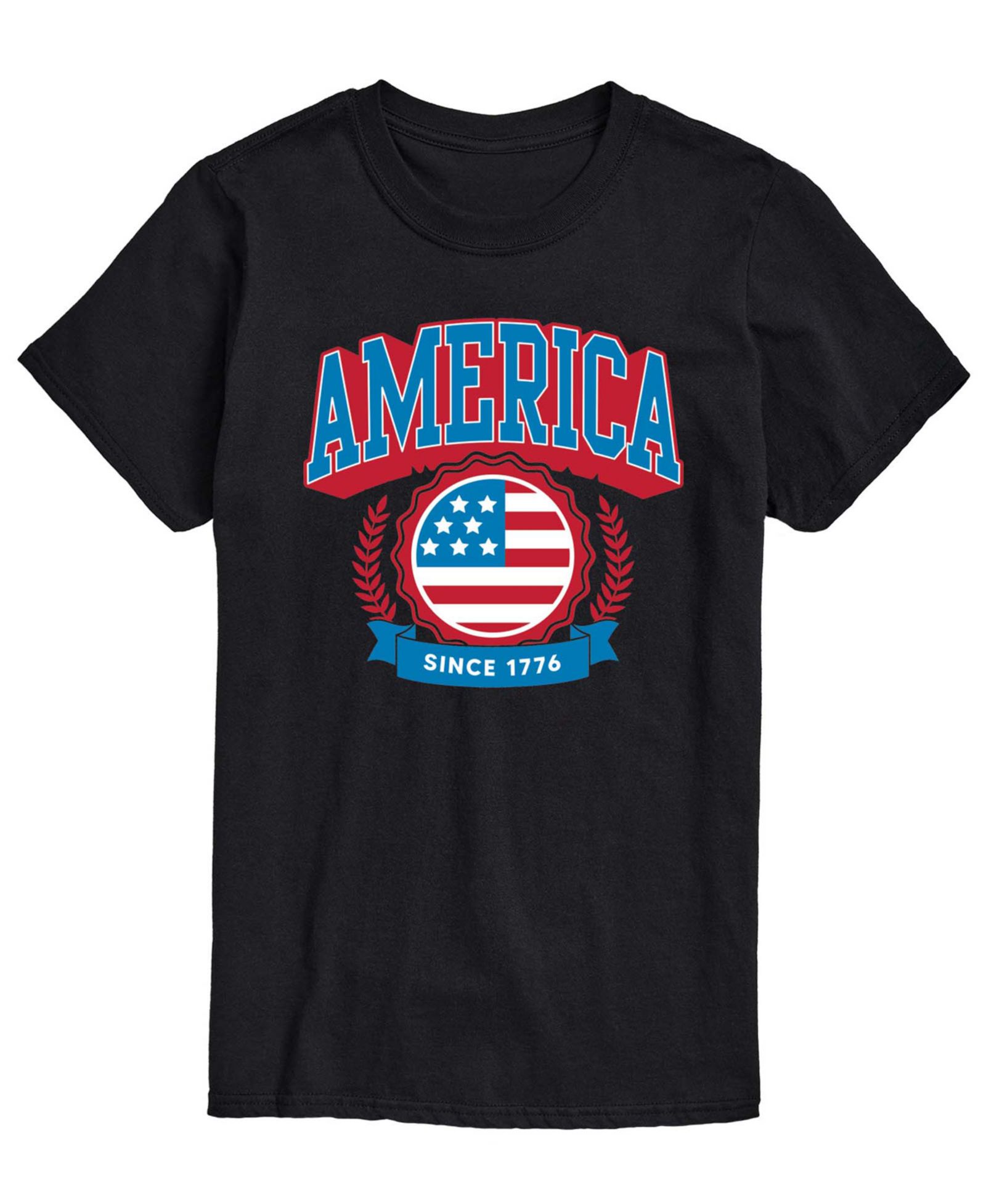 AIRWAVES Men's America Collegiate Short-Sleeve Graphic T-Shirt