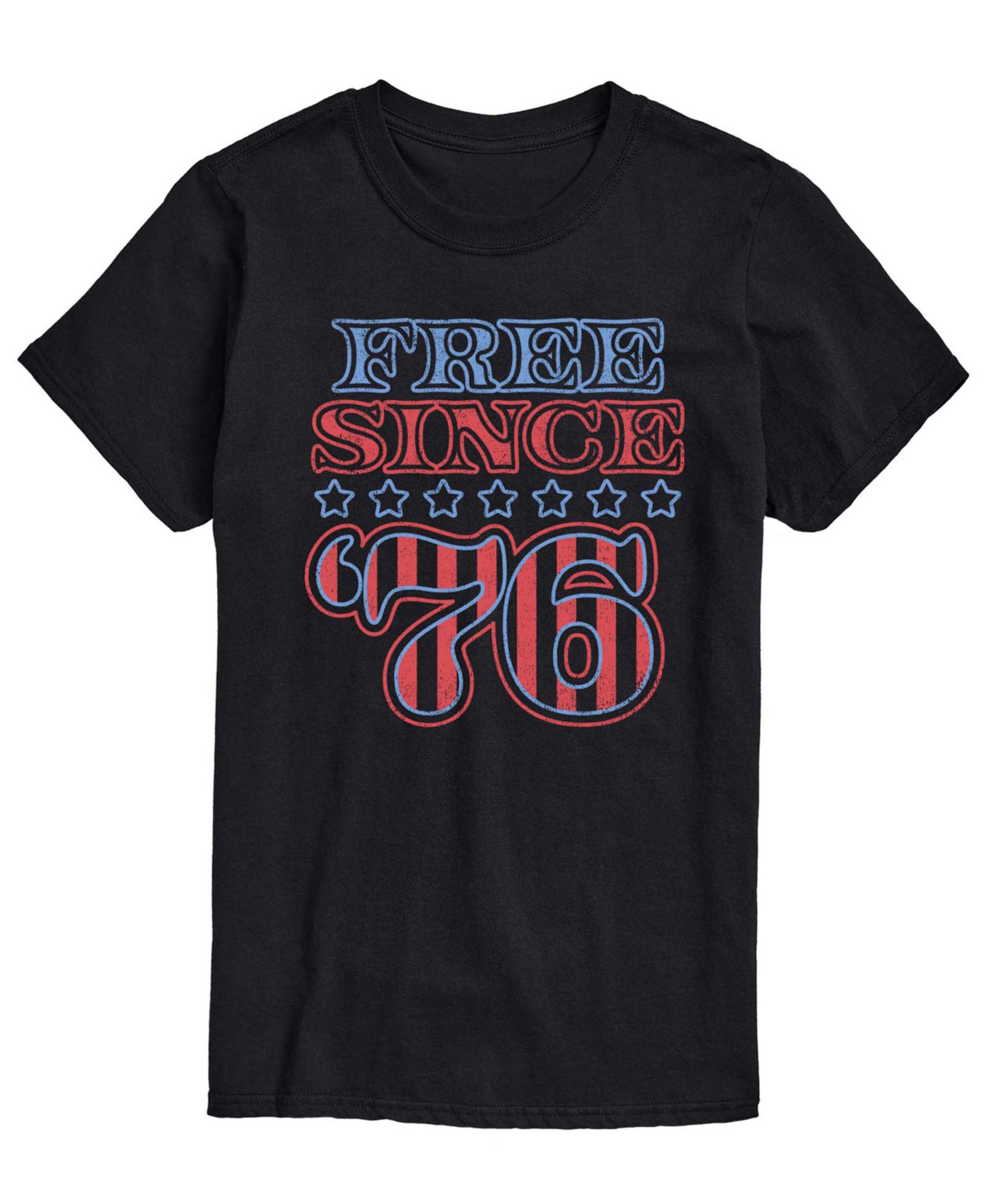 AIRWAVES Men's Free Since 76 Short-Sleeve Graphic T-Shirt