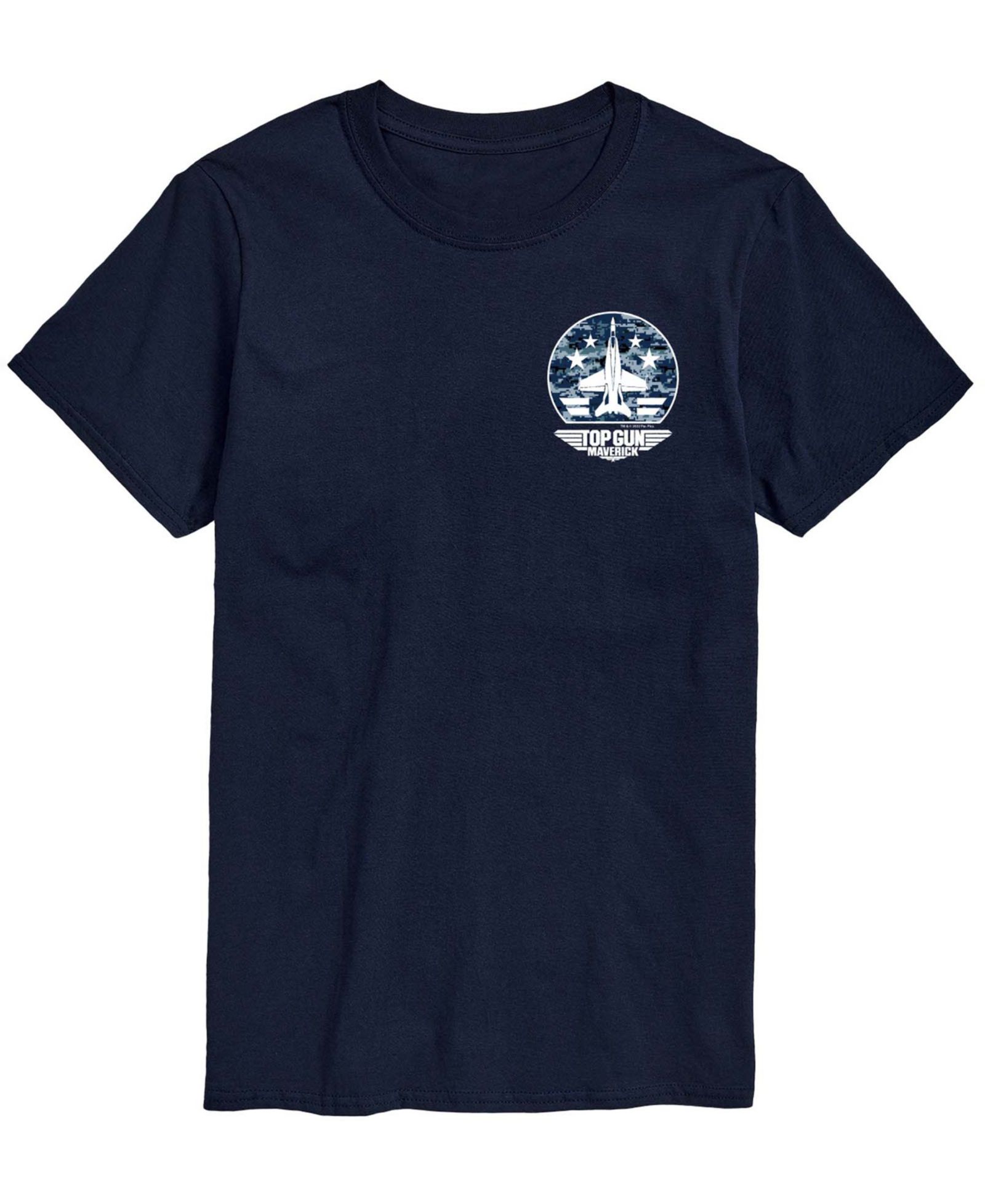 AIRWAVES Men's Top Gun Maverick Camo Short-Sleeve Graphic T-Shirt