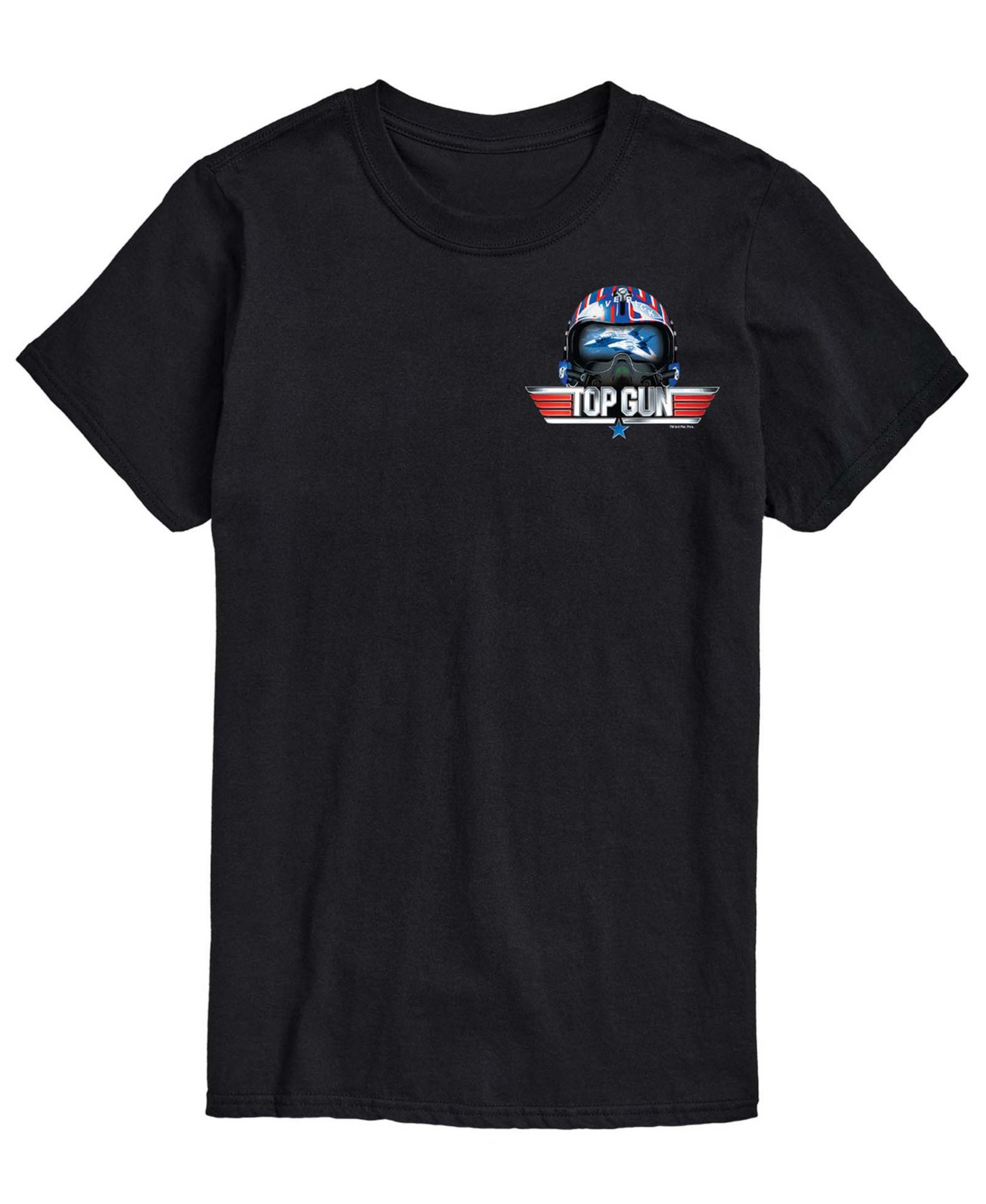 AIRWAVES Men's Top Gun Maverick Helmet Graphic T-Shirt