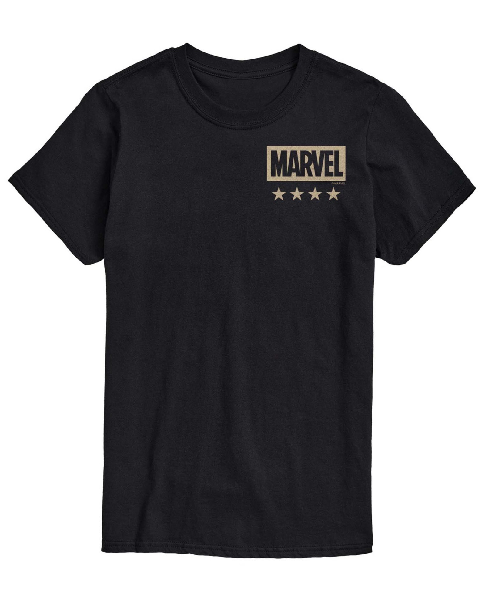 AIRWAVES Men's Captain America Flag Short-Sleeve Graphic T-Shirt