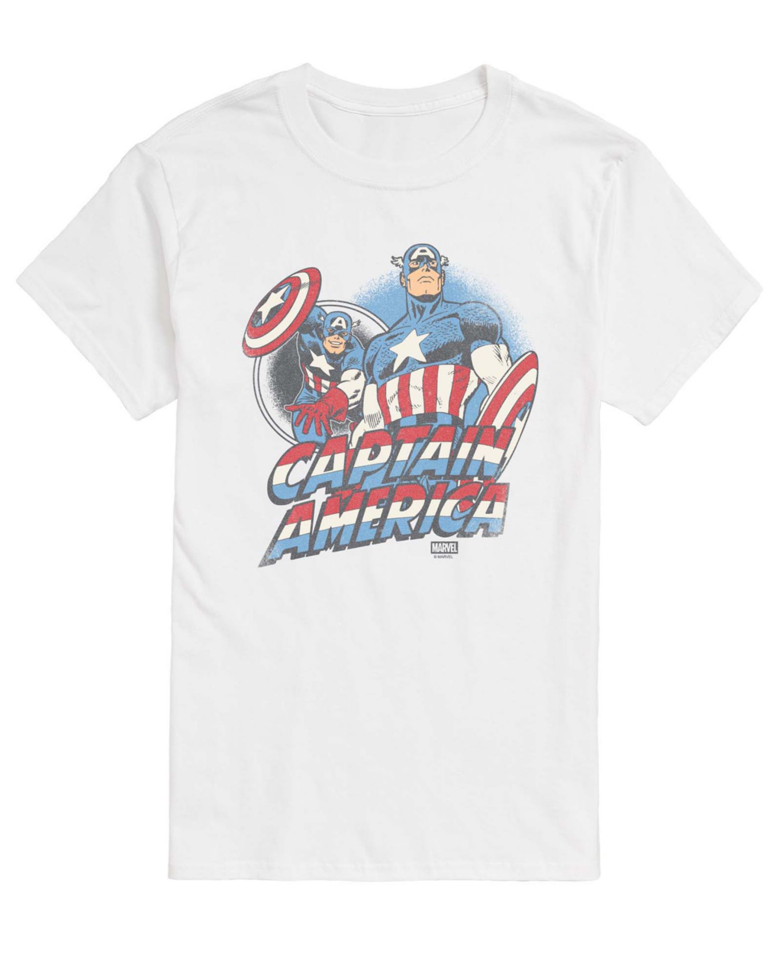 AIRWAVES Men's Captain America Short-Sleeve Graphic T-Shirt