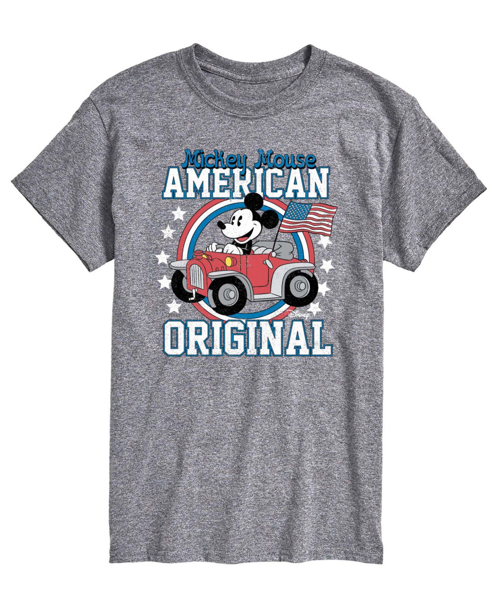 AIRWAVES Men's Disney Mickey American Original Graphic T-Shirt