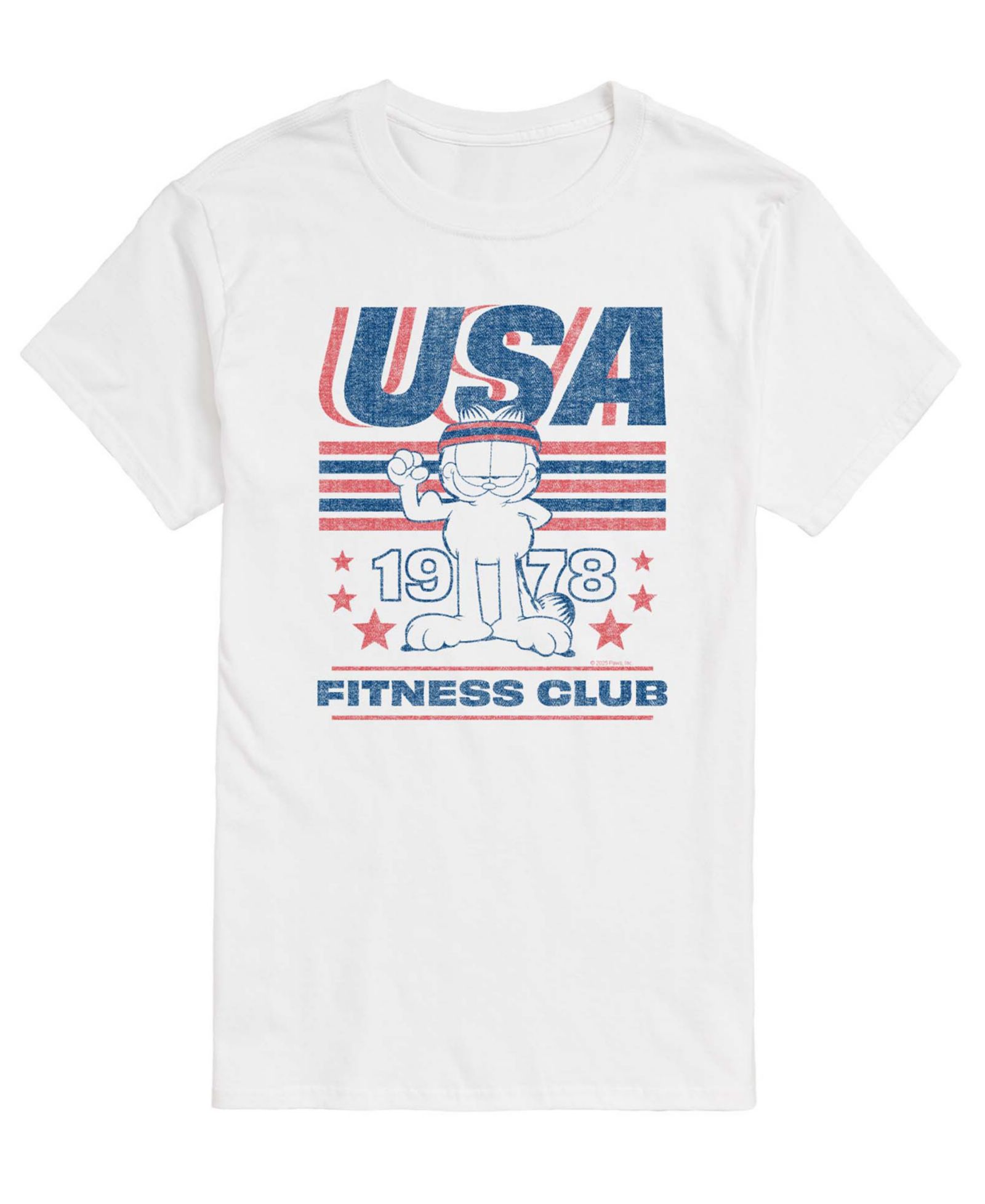 AIRWAVES Men's USA Fitness Club 1978 Short-Sleeve Graphic T-Shirt
