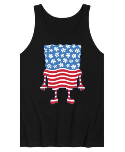 Мужской топ без рукавов AIRWAVES SpongeBob SquarePants Silhouette Stars Stripes