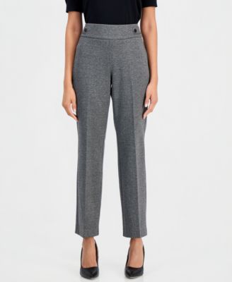 Anne Klein Essentials Petite Pull-On Cropped & Ankle Trouser