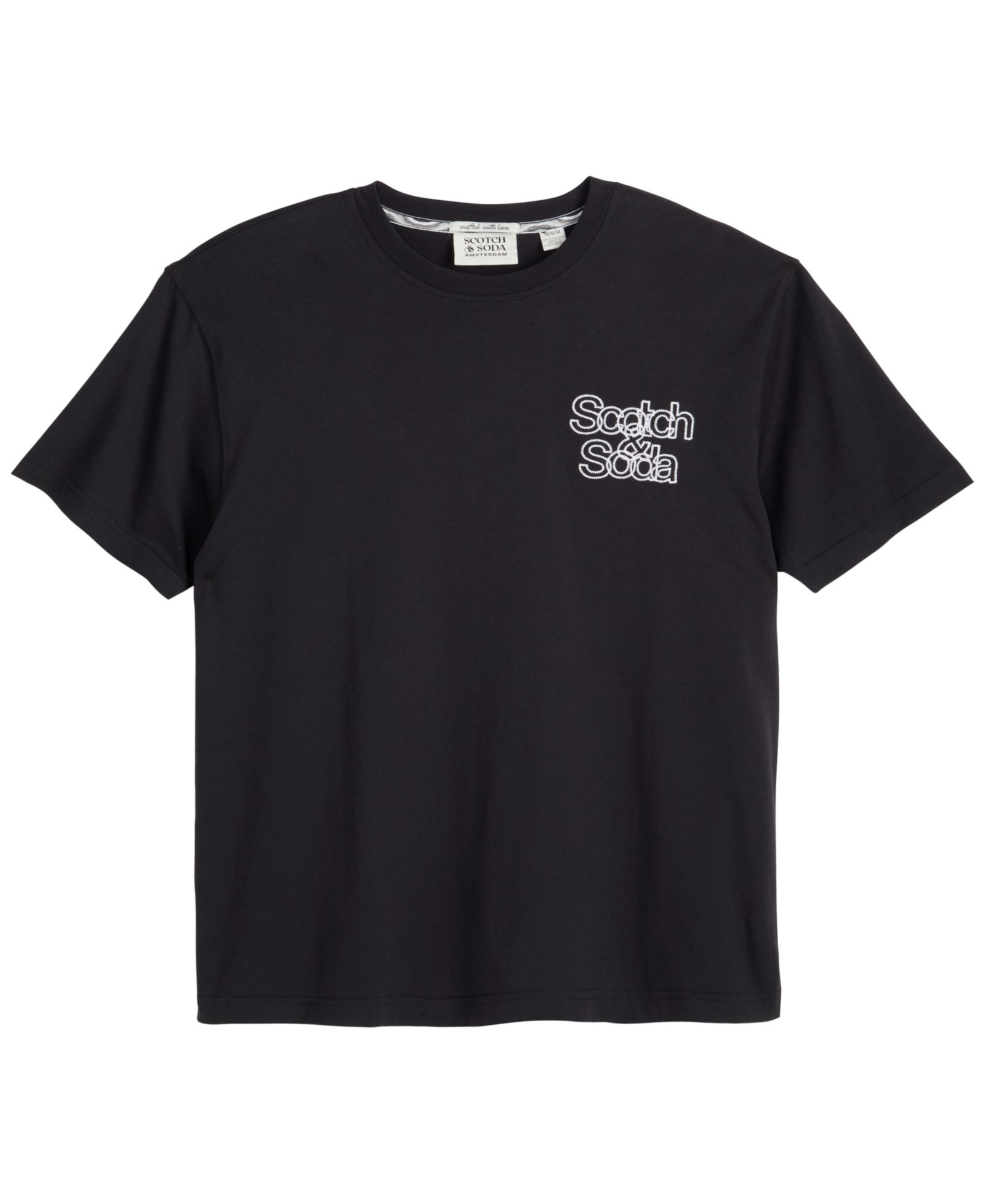 SCOTCH & SODA Men's Graphic Artwork Short-Sleeve T-Shirt