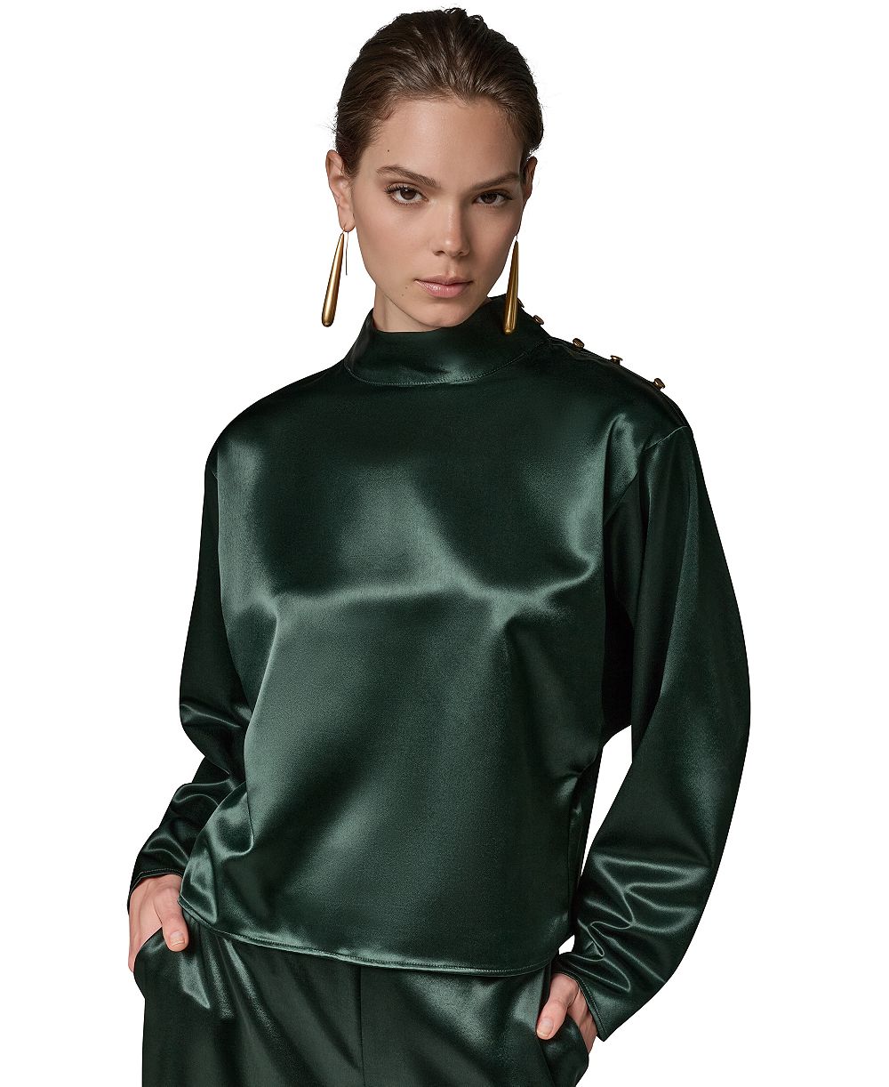Женский топ Donna Karan New York High Mock-Neck