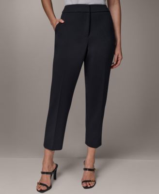 Donna Karan New York Women's Mid-Rise Ankle Pants