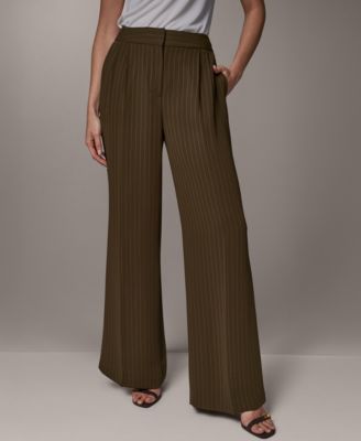 Donna Karan New York Women's High-Rise Full-Length Pants