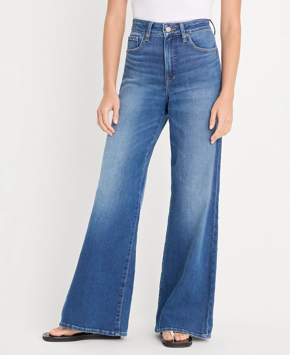 Джинсы Good American Women's Good Waist Soft Tech Palazzo