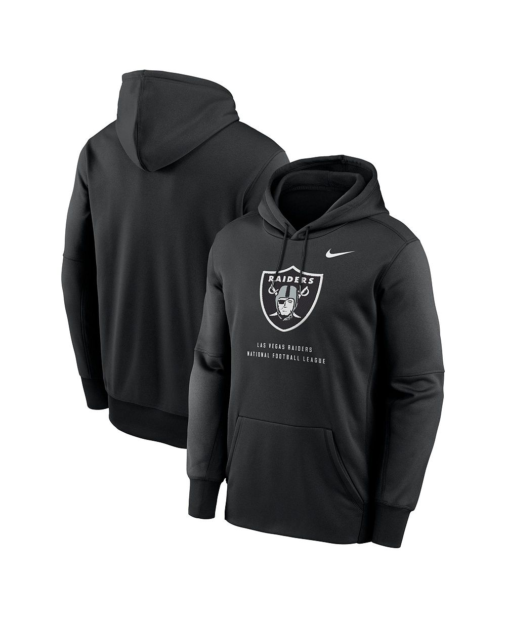 Nike Мужское черное худи Las Vegas Raiders