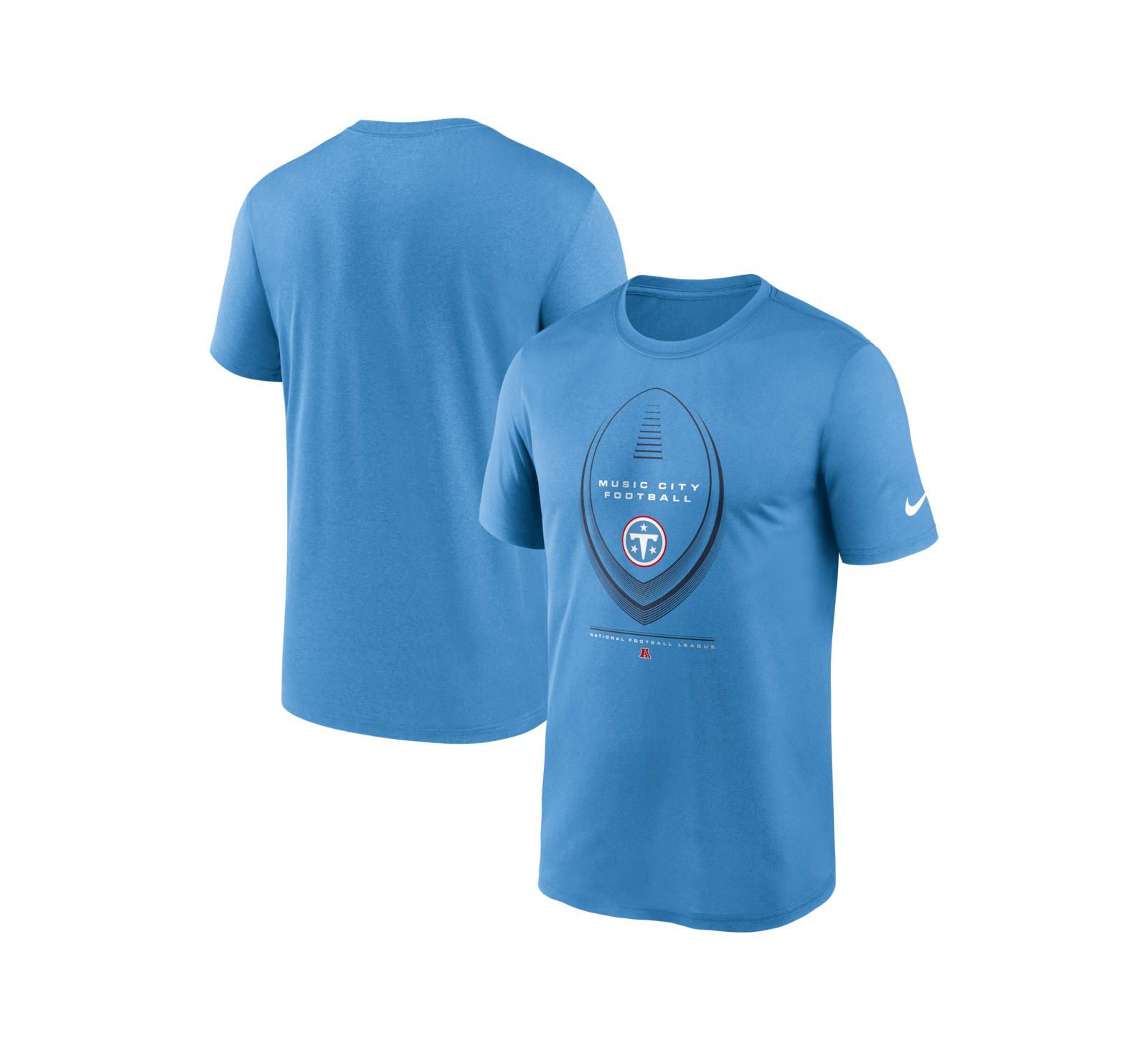 Мужская футболка Nike Tennessee Titans Legend Icon Dri-FIT T-Shirt Light Blue