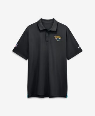 Nike Мужская черная рубашка-поло Nike Dri-FIT Jacksonville Jaguars Sideline Powerful Blocking