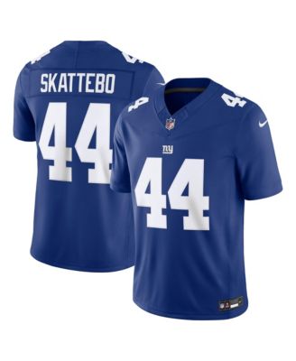 Nike Men's Cam Skattebo Royal New York Giants Vapor F.U.S.E. Stitched Limited Jersey
