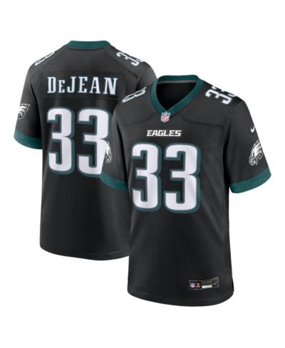 Мужская джерси Nike Cooper DeJean Black Philadelphia Eagles Alternate Game