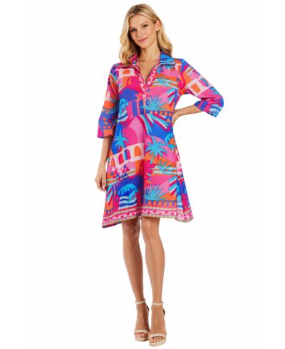 Женское платье La Moda Clothing Club Moda Tropical Palm Print
